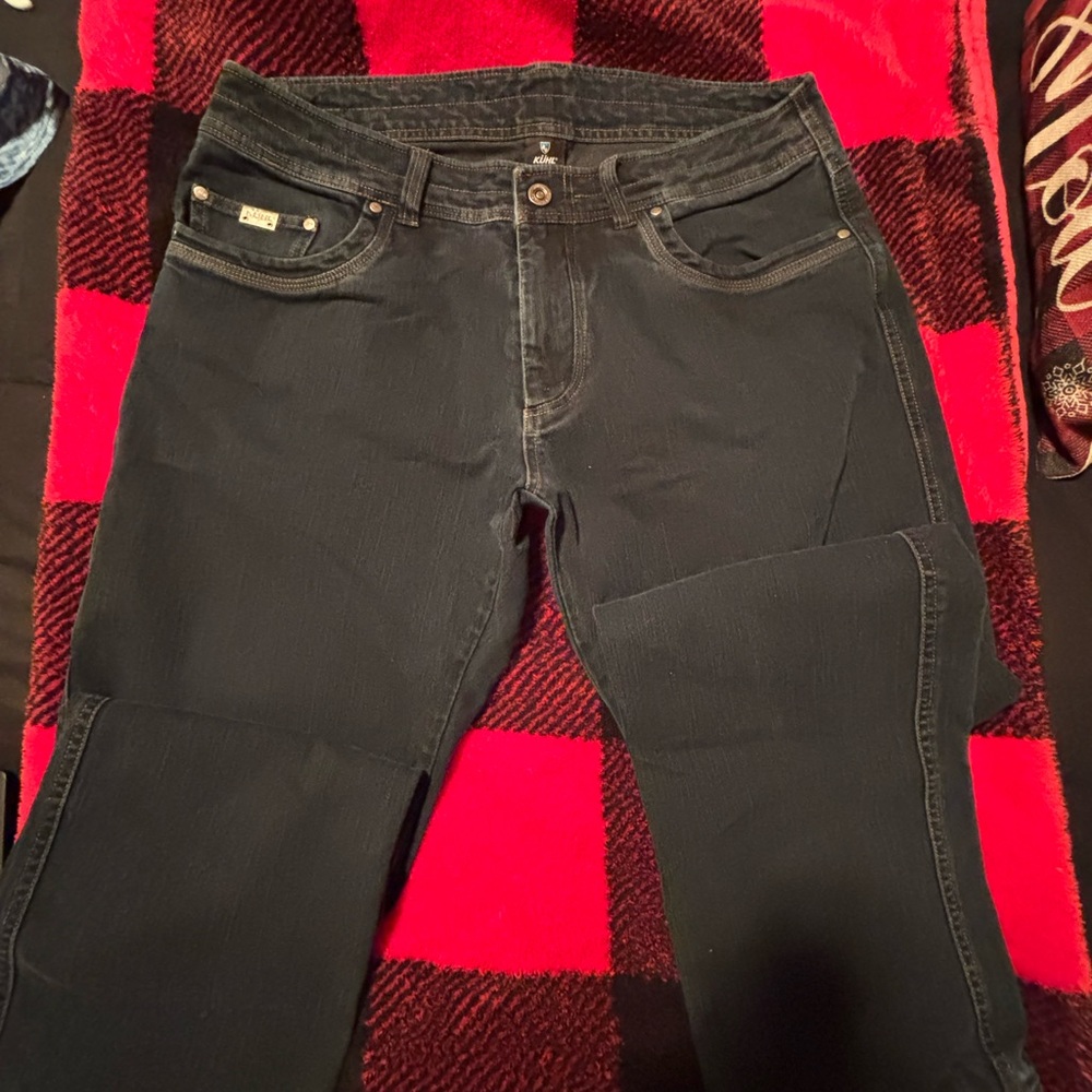 Kuhl Dark Black Bootcut Men's Jeans